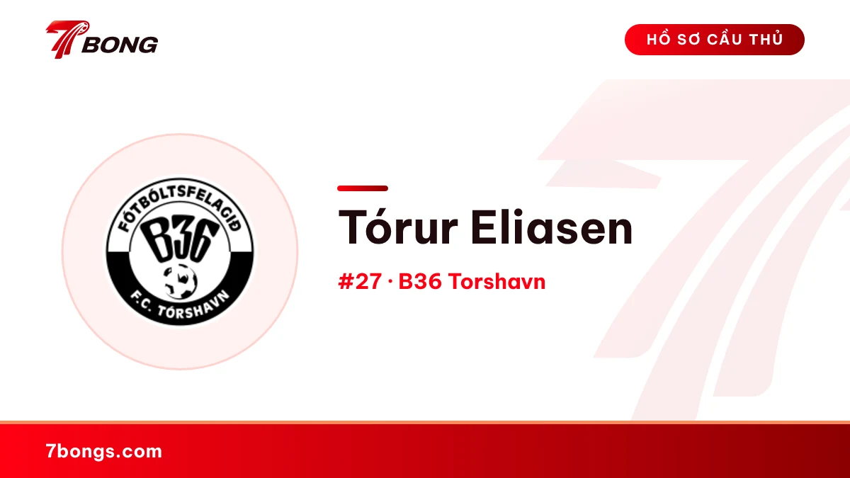 Tórur Eliasen — B36 Torshavn