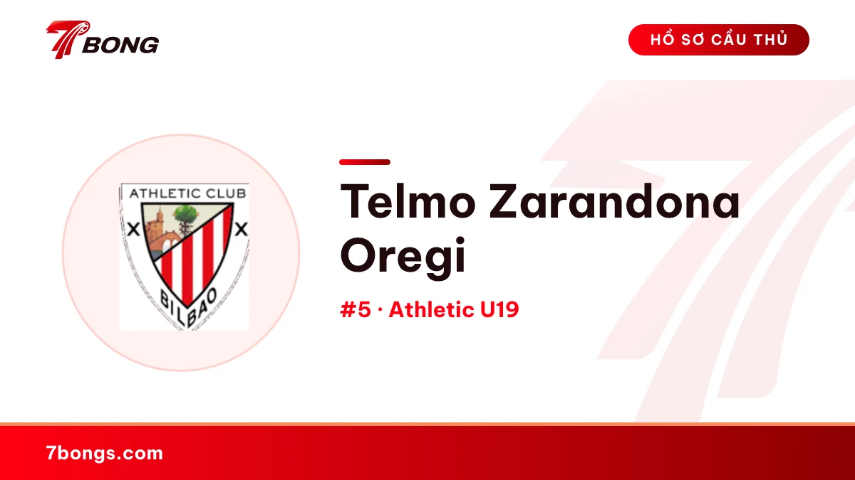 Telmo Zarandona Oregi — Athletic U19