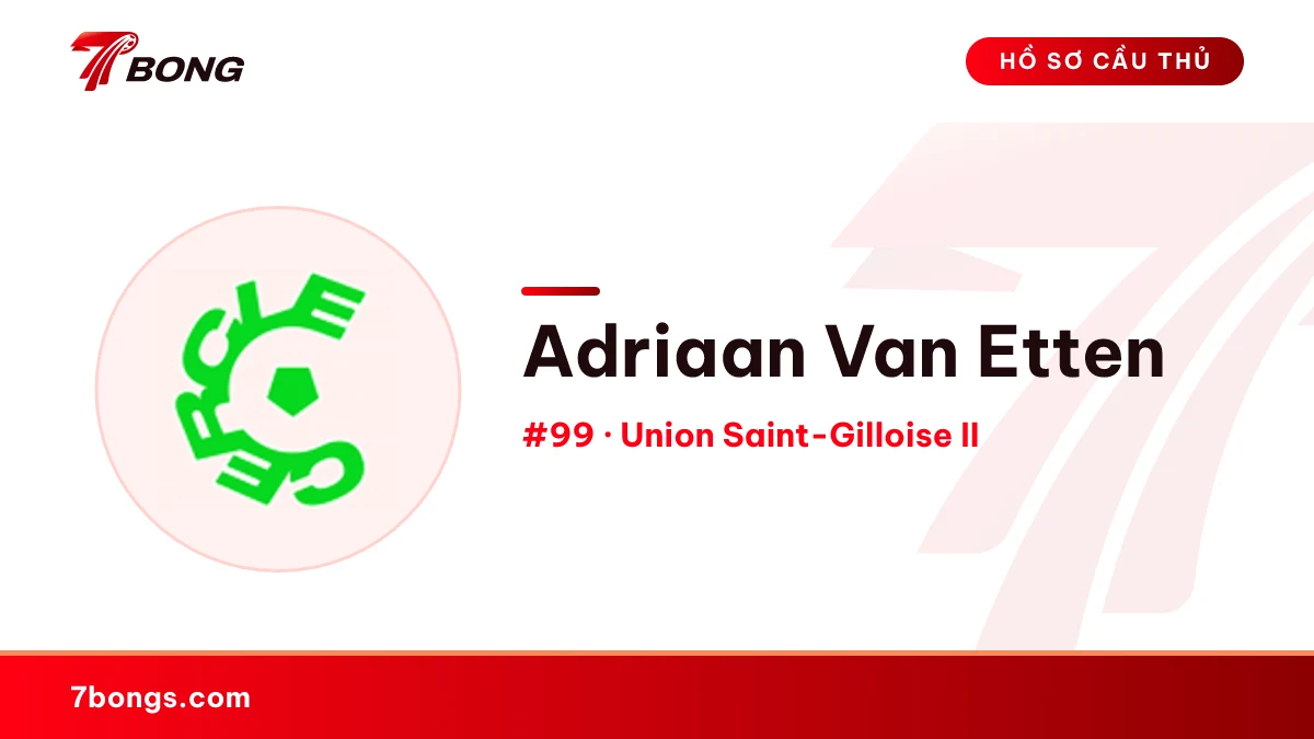 Adriaan Van Etten — Union Saint-Gilloise II