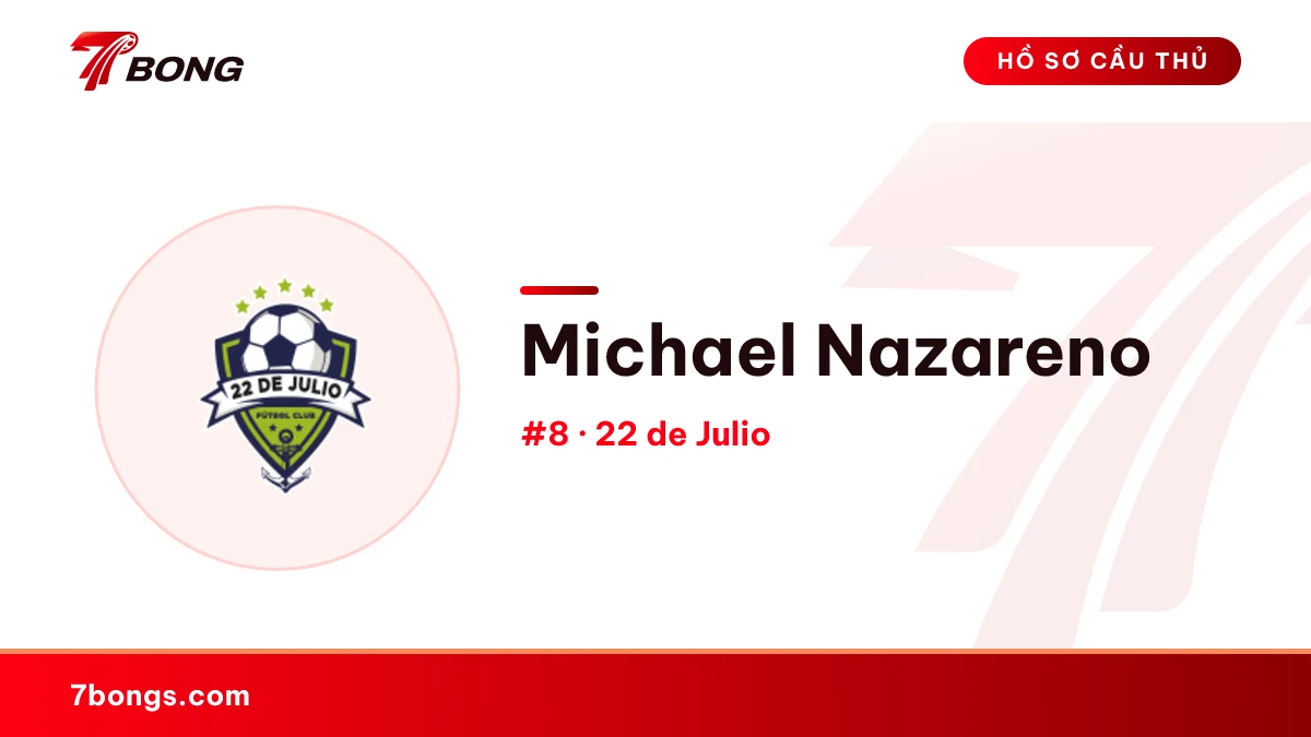 Michael Nazareno — 22 de Julio