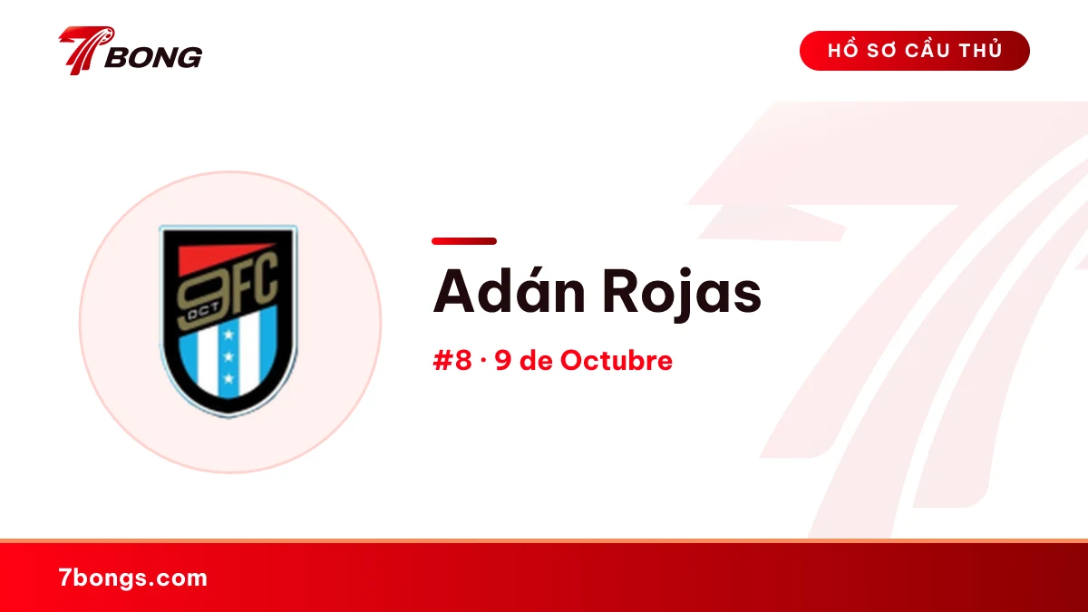 Adán Rojas — 9 de Octubre