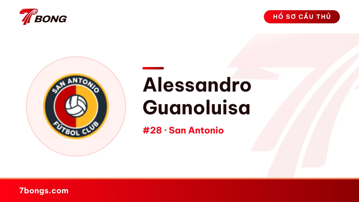 Alessandro Guanoluisa — San Antonio