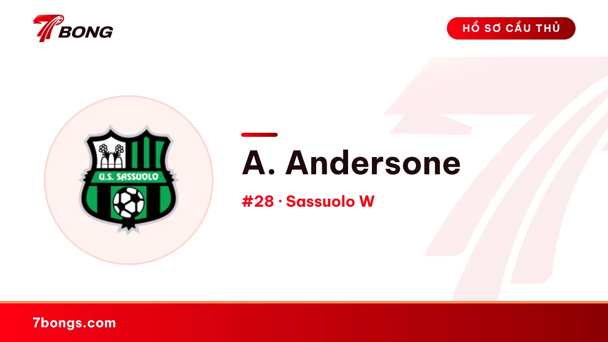 A. Andersone — Sassuolo W