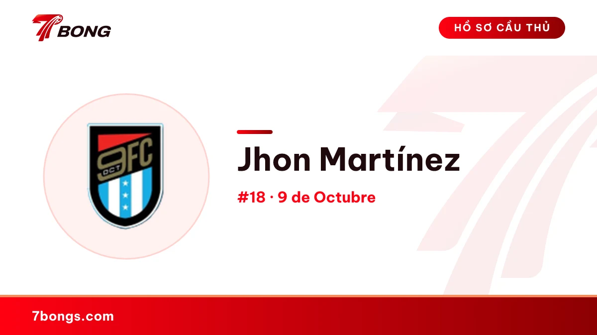 Jhon Martínez — 9 de Octubre