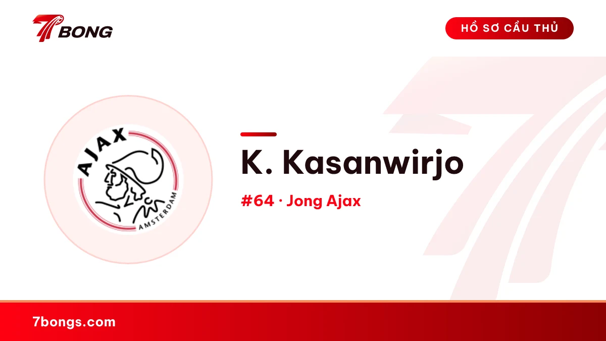 K. Kasanwirjo — Jong Ajax