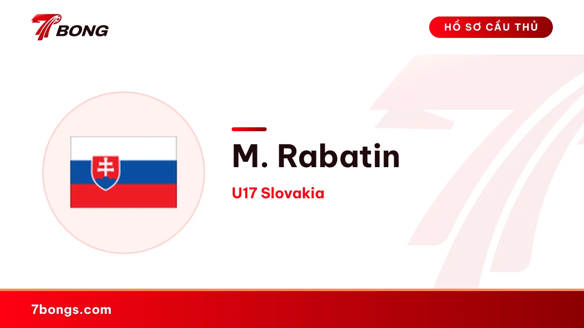 M. Rabatin — U17 Slovakia