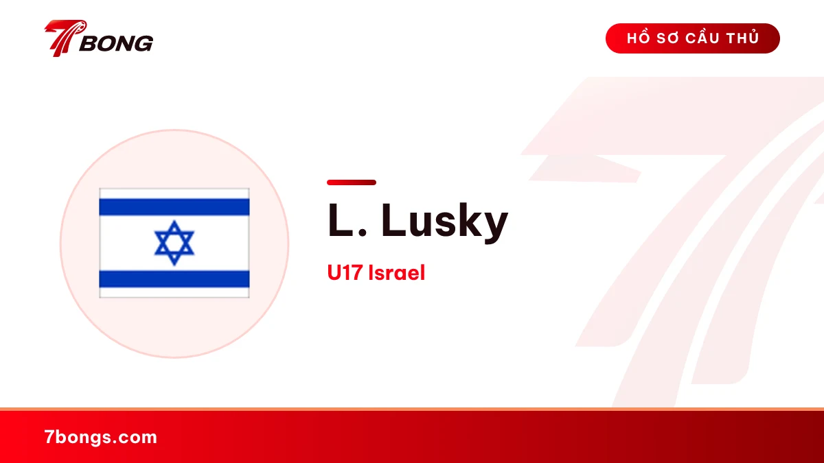 L. Lusky — U17 Israel