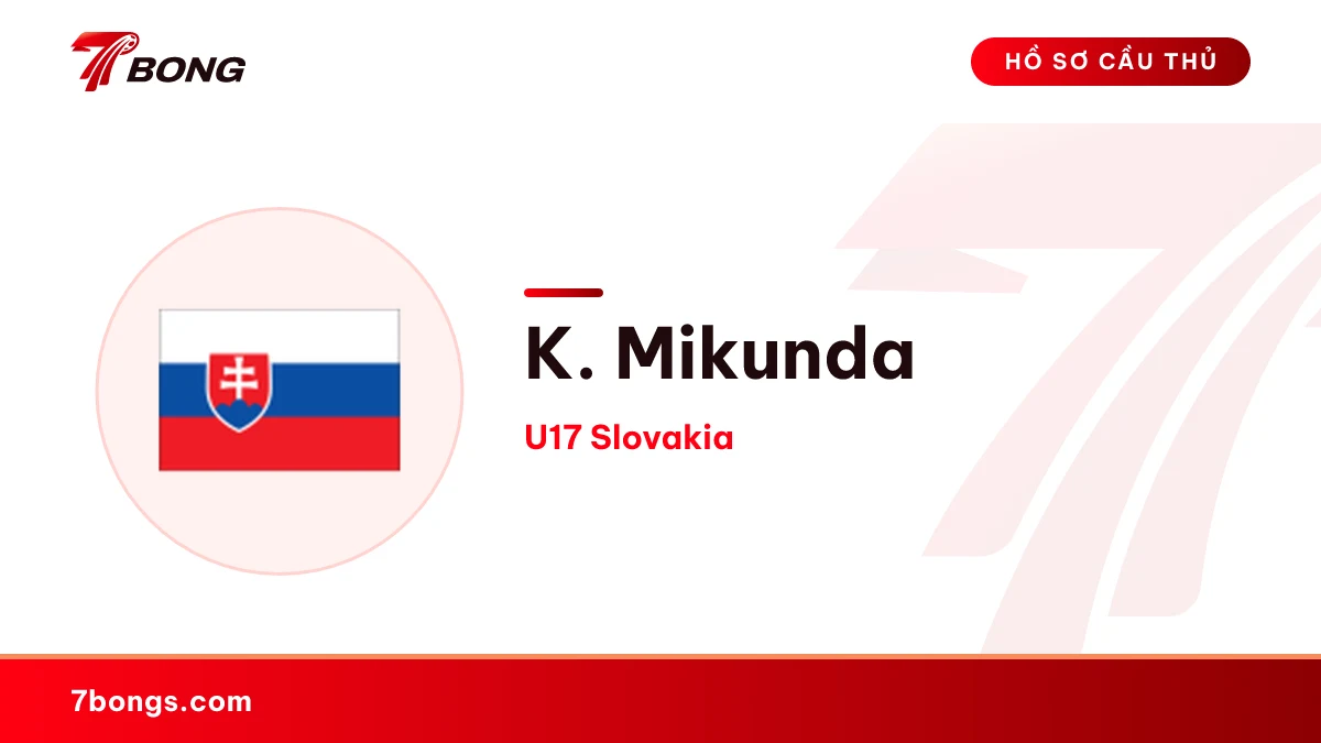 K. Mikunda — U17 Slovakia