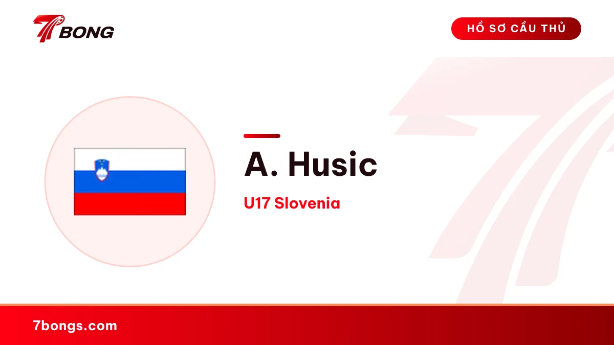 A. Husic — U17 Slovenia