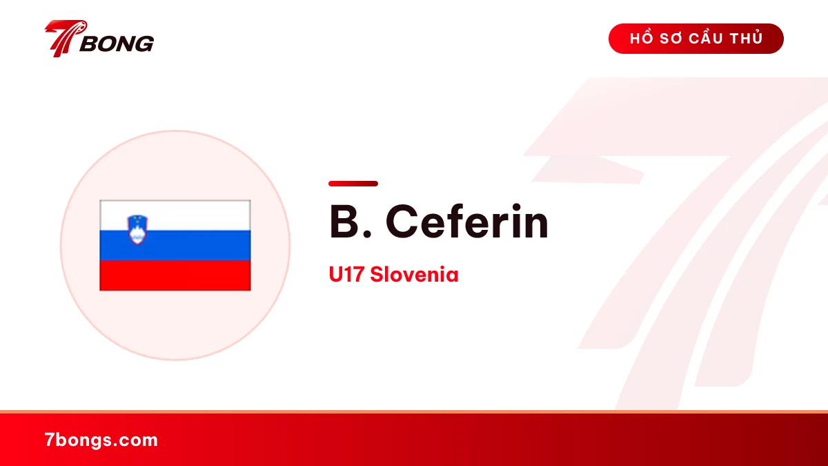 B. Ceferin — U17 Slovenia