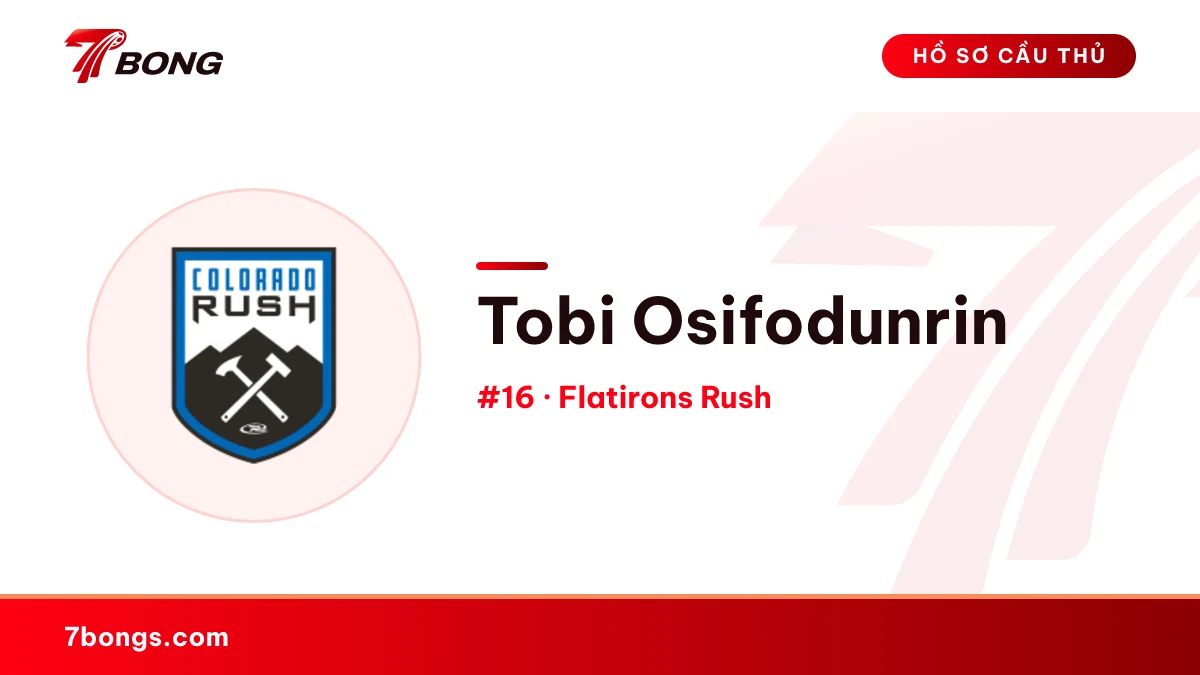 Tobi Osifodunrin — Flatirons Rush