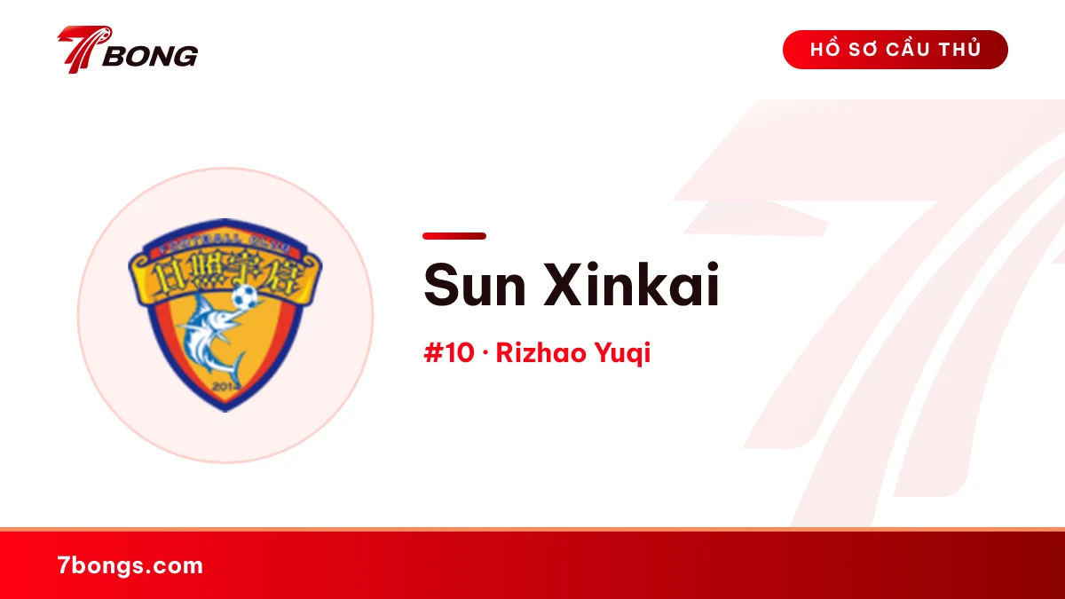 Sun Xinkai — Rizhao Yuqi