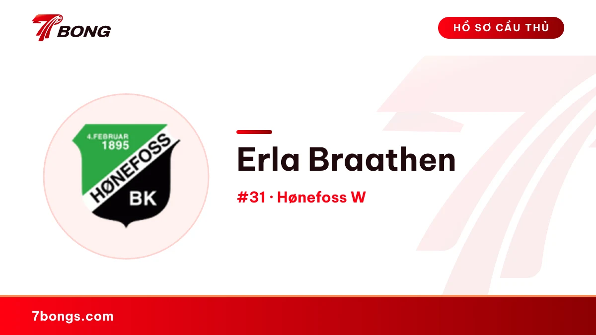 Erla Braathen — Hønefoss W