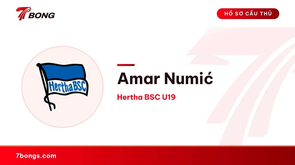 Amar Numić — Hertha BSC U19