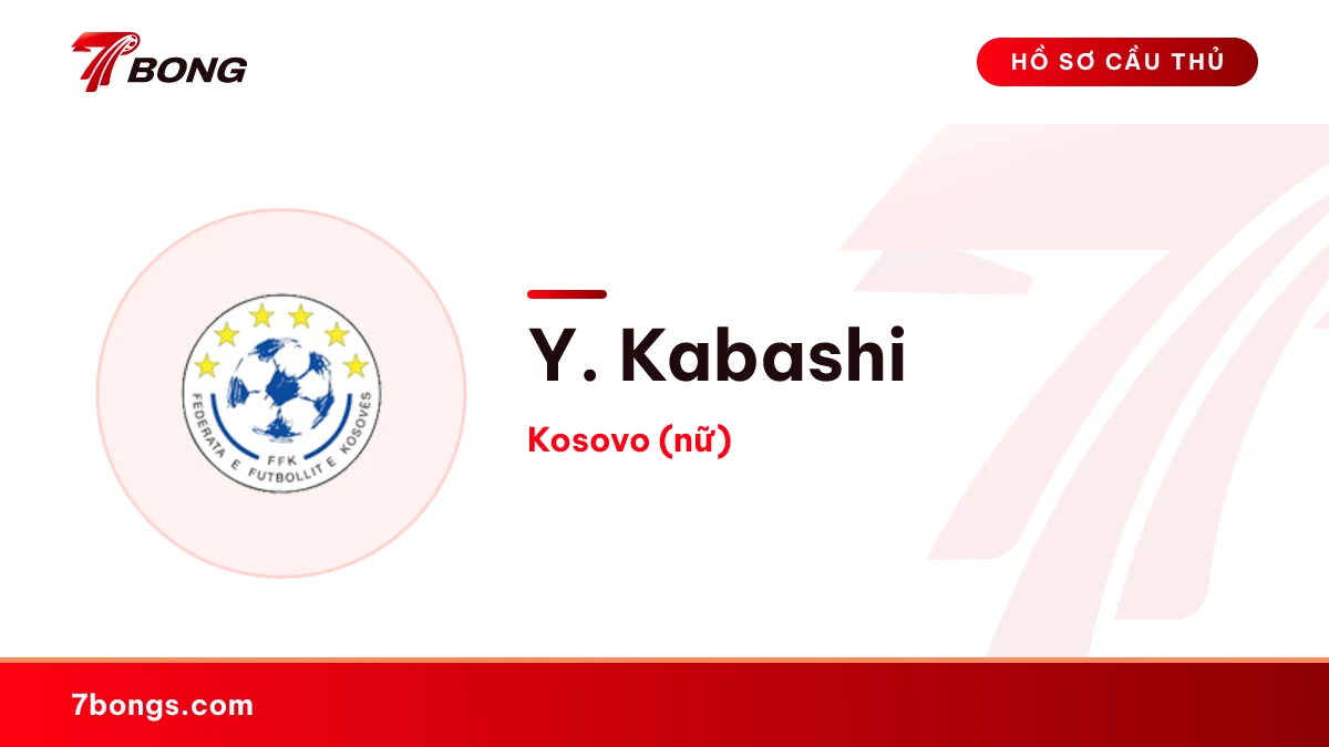 Y. Kabashi — Kosovo (nữ)