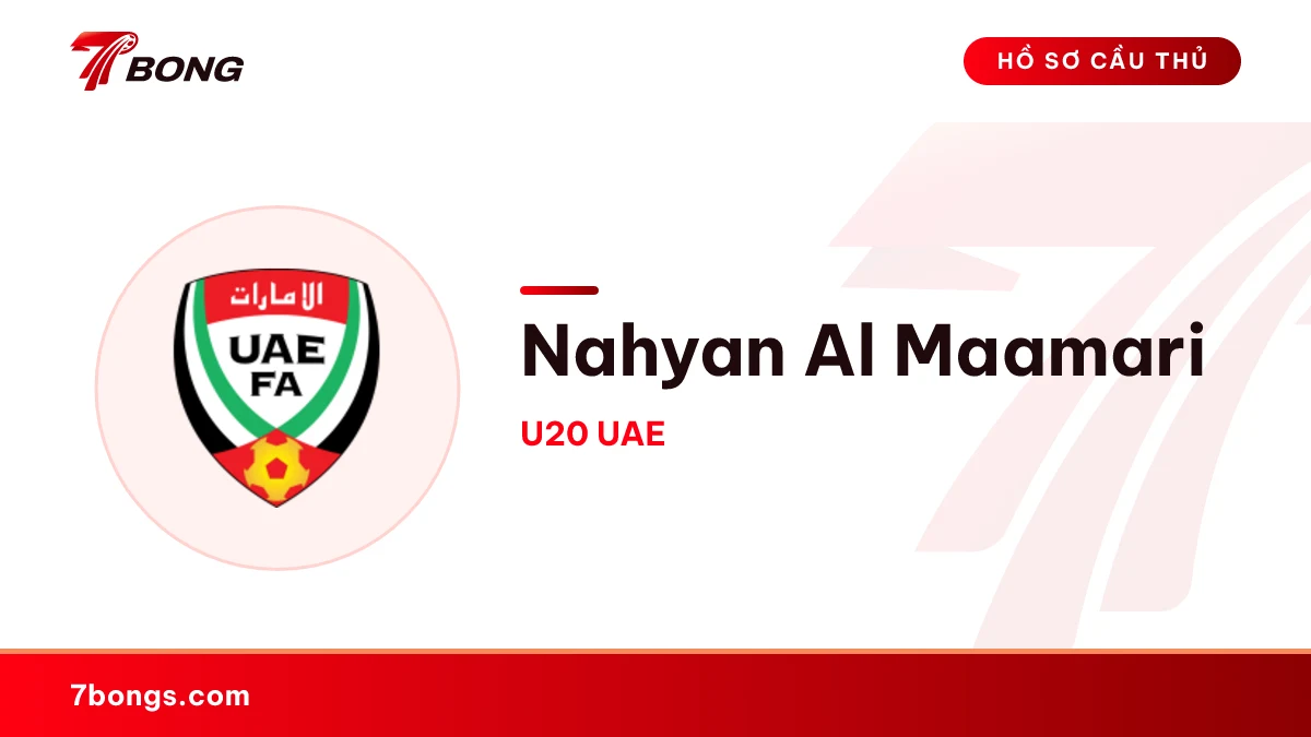 Nahyan Al Maamari — U20 UAE