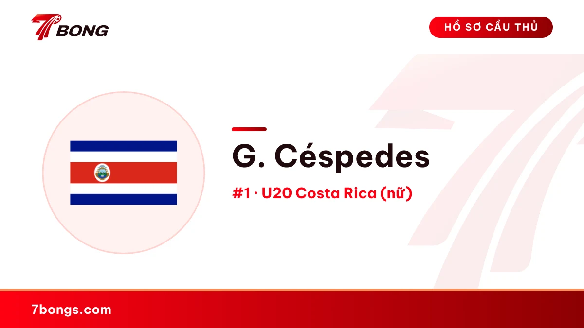 G. Céspedes — U20 Costa Rica (nữ)