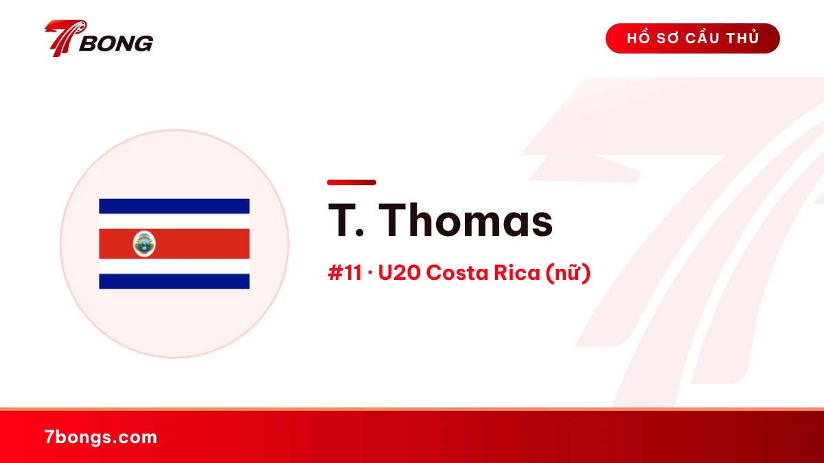 T. Thomas — U20 Costa Rica (nữ)