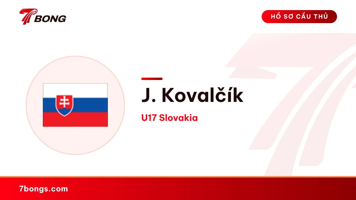 J. Kovalčík — U17 Slovakia