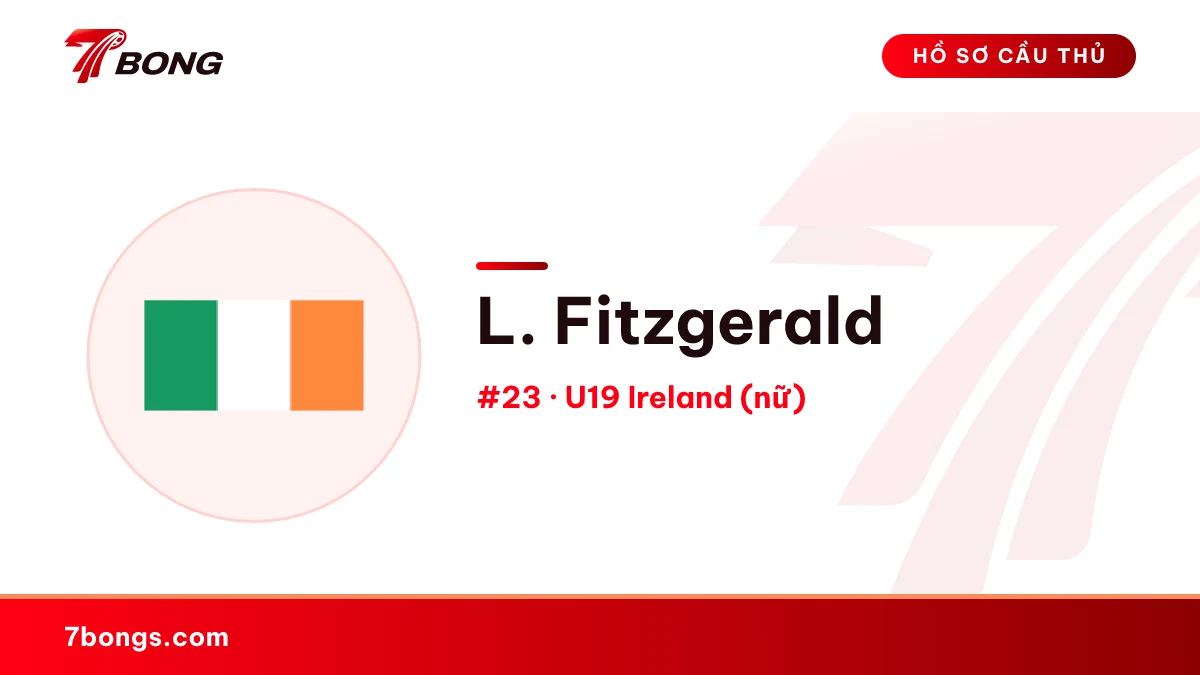L. Fitzgerald — U19 Ireland (nữ)