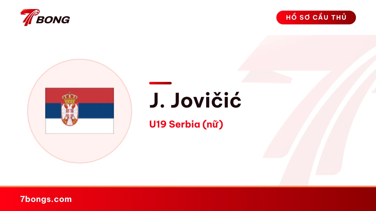 J. Jovičić — U19 Serbia (nữ)