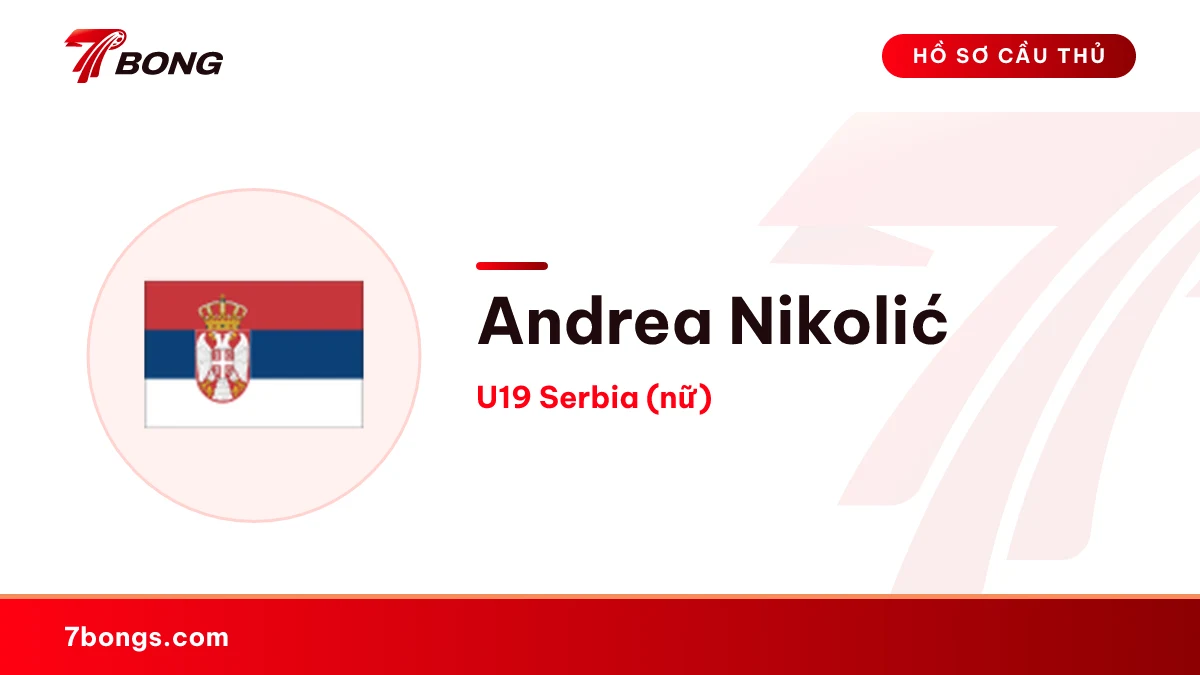 Andrea Nikolić — U19 Serbia (nữ)