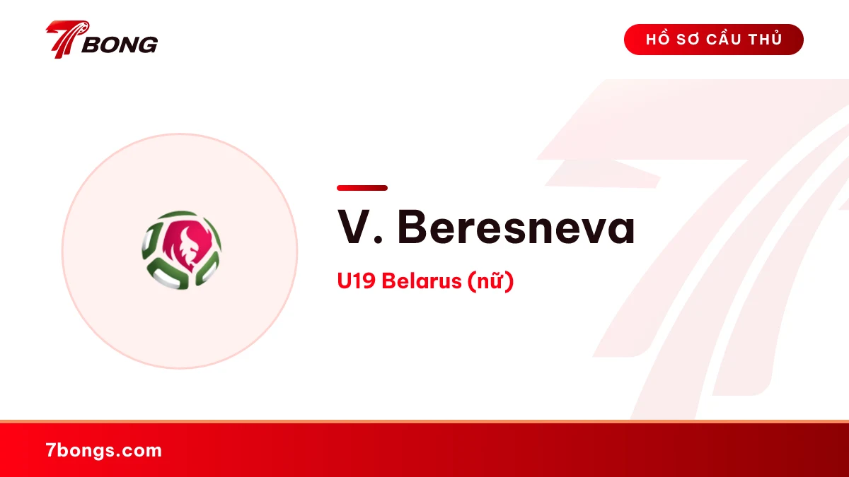 V. Beresneva — U19 Belarus (nữ)