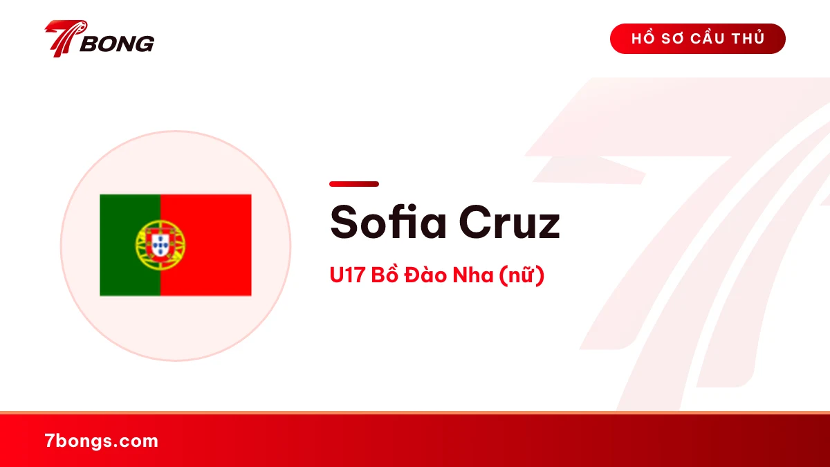Sofia Cruz — U17 Bồ Đào Nha (nữ)