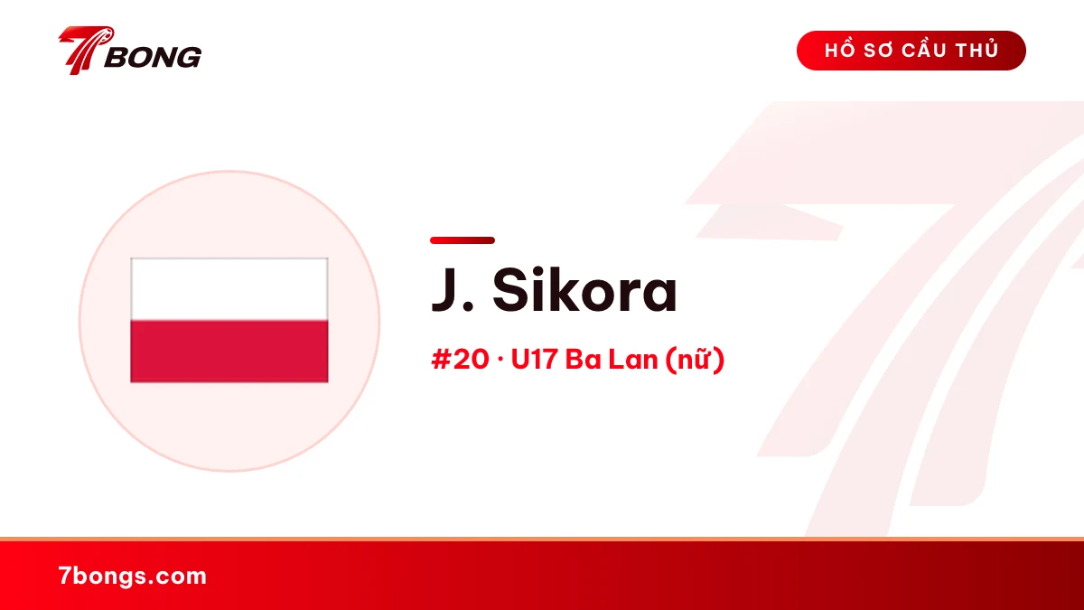 J. Sikora — U17 Ba Lan (nữ)