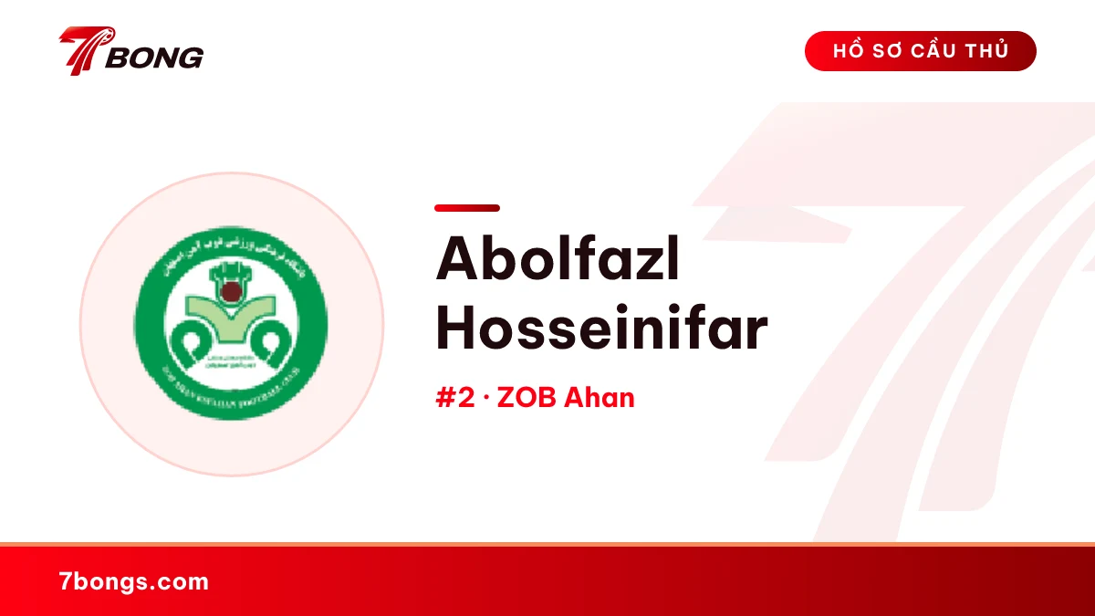 Abolfazl Hosseinifar — ZOB Ahan