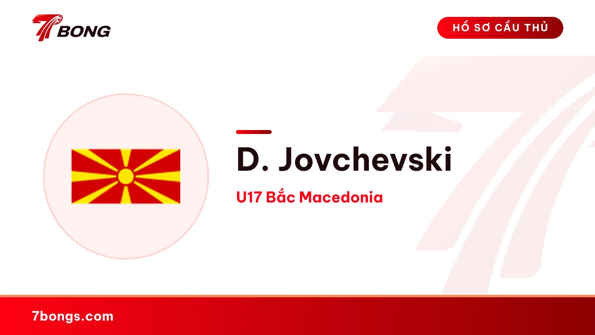 D. Jovchevski — U17 Bắc Macedonia