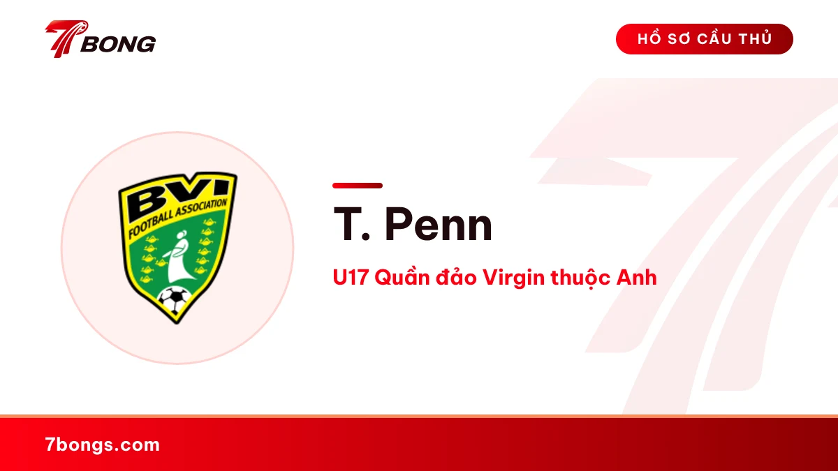 T. Penn — U17 Quần đảo Virgin thuộc Anh
