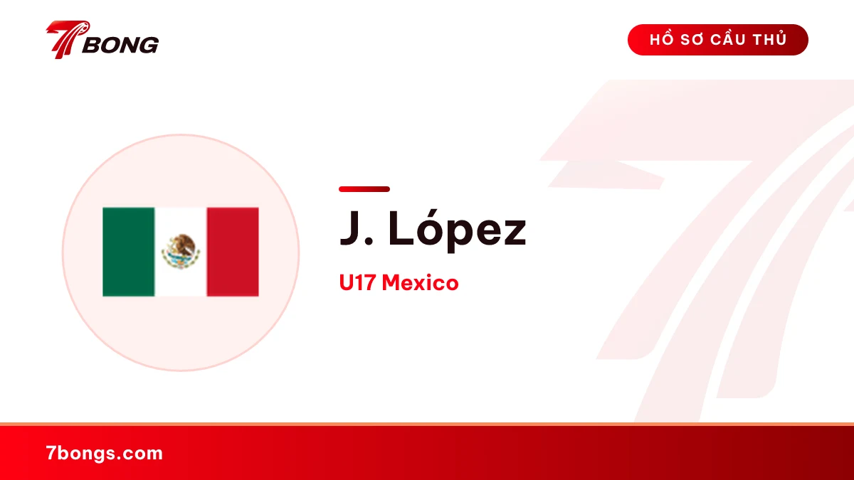 J. López — U17 Mexico