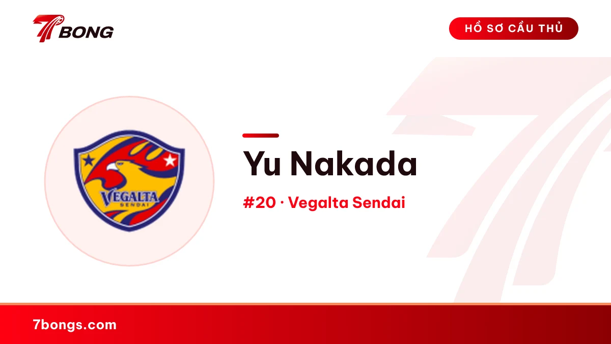 Yu Nakada — Vegalta Sendai