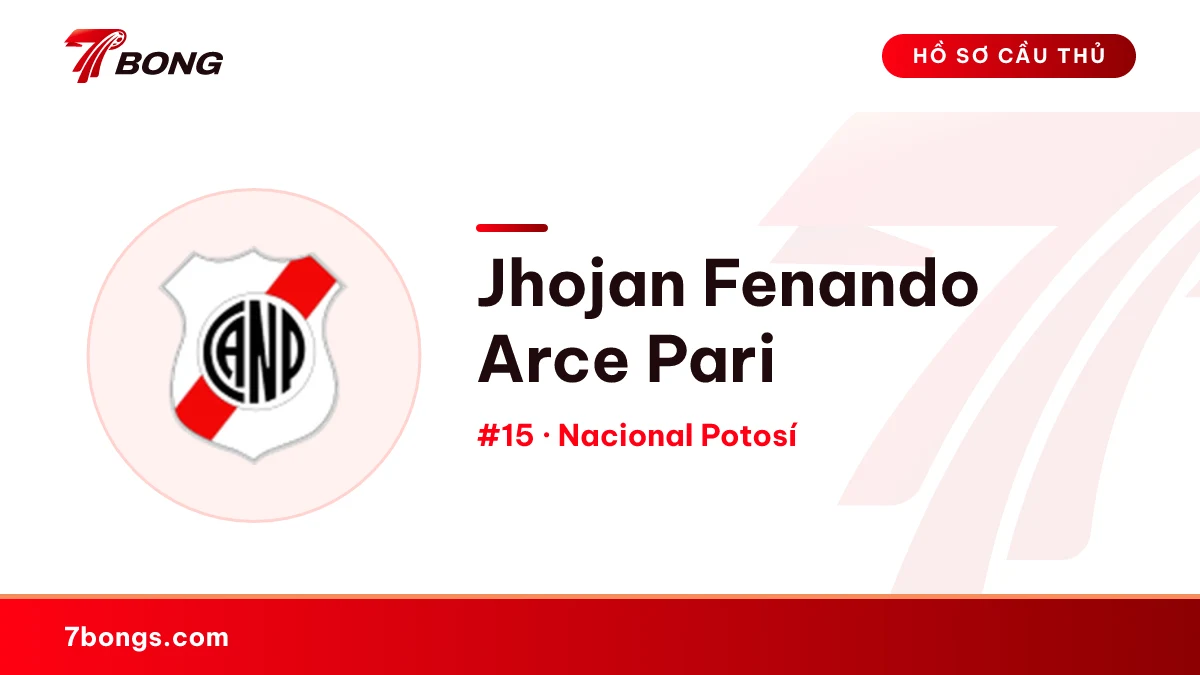 Jhojan Fenando Arce Pari — Nacional Potosí