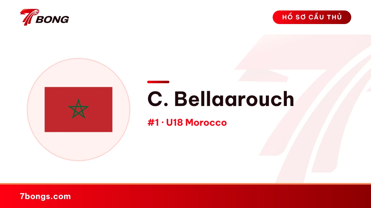 C. Bellaarouch — U18 Morocco