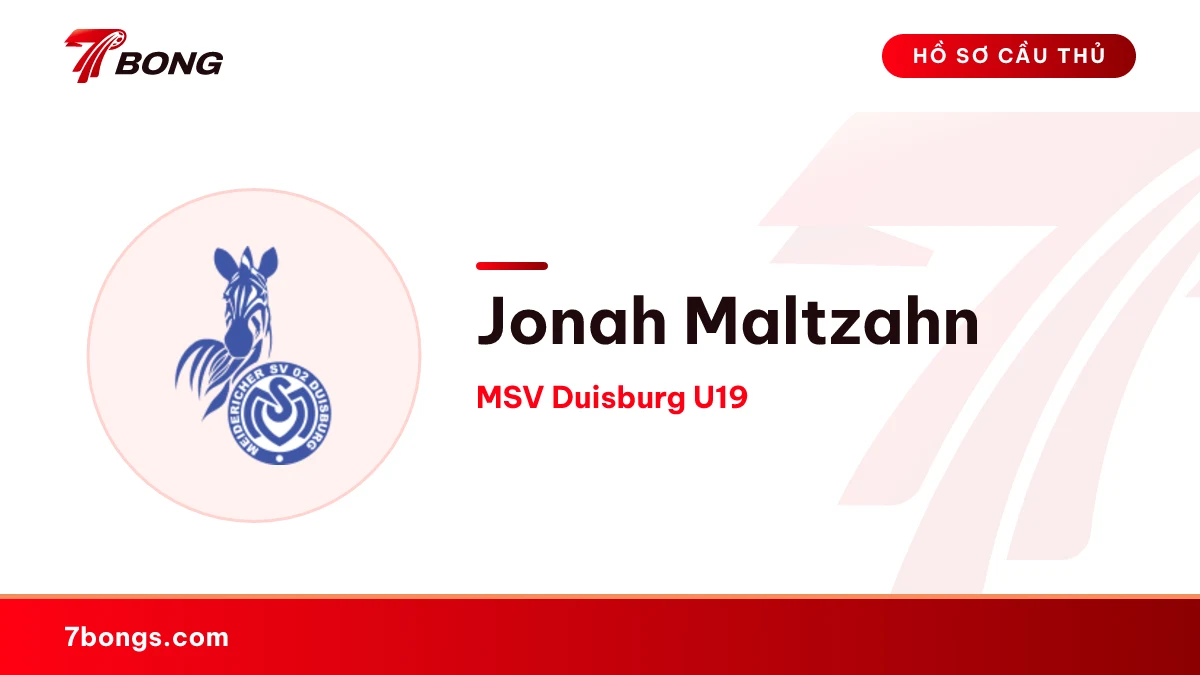 Jonah Maltzahn — MSV Duisburg U19
