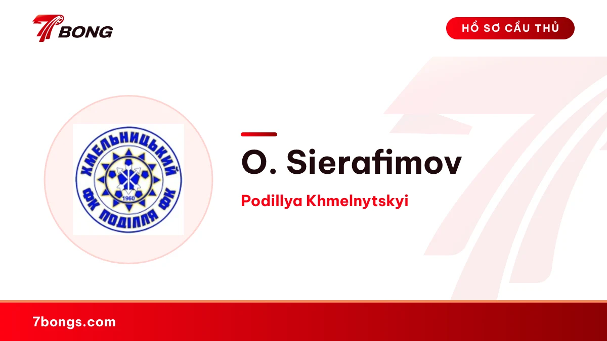 O. Sierafimov — Podillya Khmelnytskyi