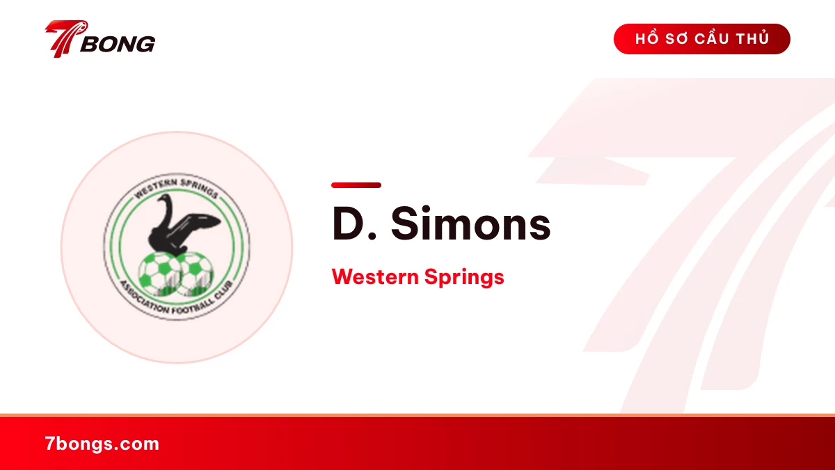D. Simons — Western Springs