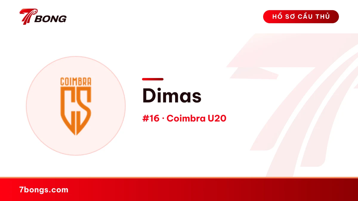 Dimas — Coimbra U20