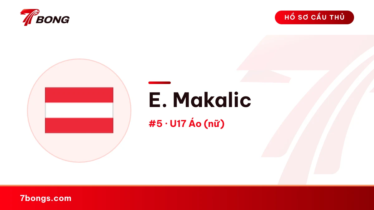 E. Makalic — U17 Áo (nữ)