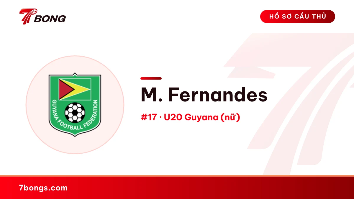 M. Fernandes — U20 Guyana (nữ)