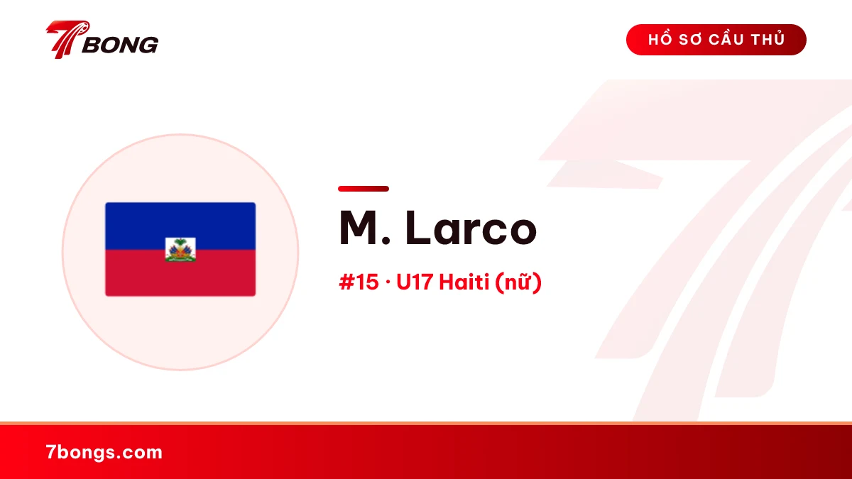 M. Larco — U17 Haiti (nữ)