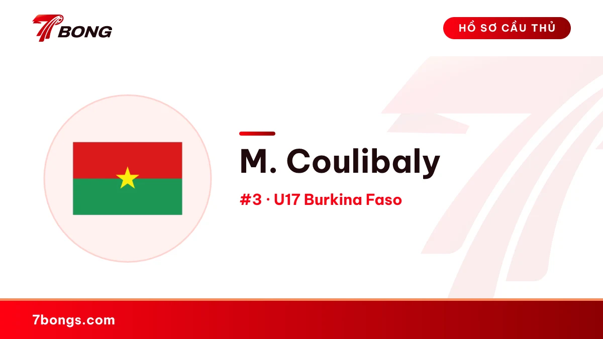 M. Coulibaly — U17 Burkina Faso