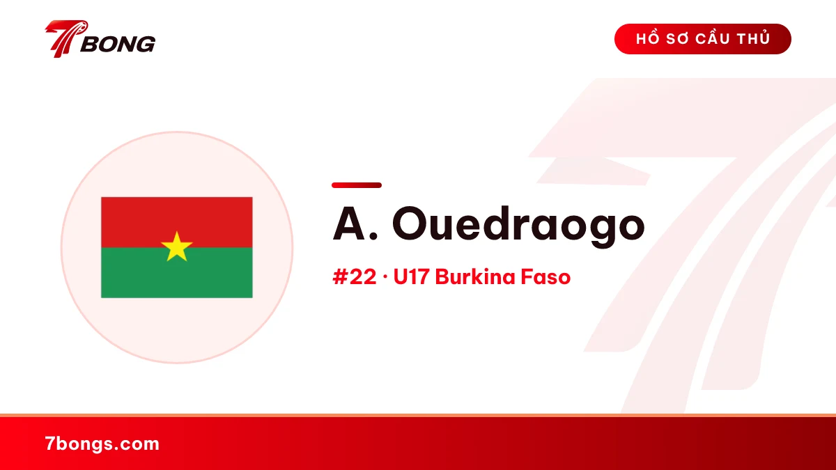 A. Ouedraogo — U17 Burkina Faso