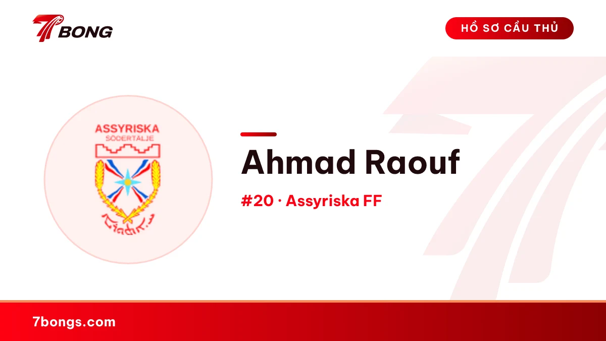 Ahmad Raouf — Assyriska FF