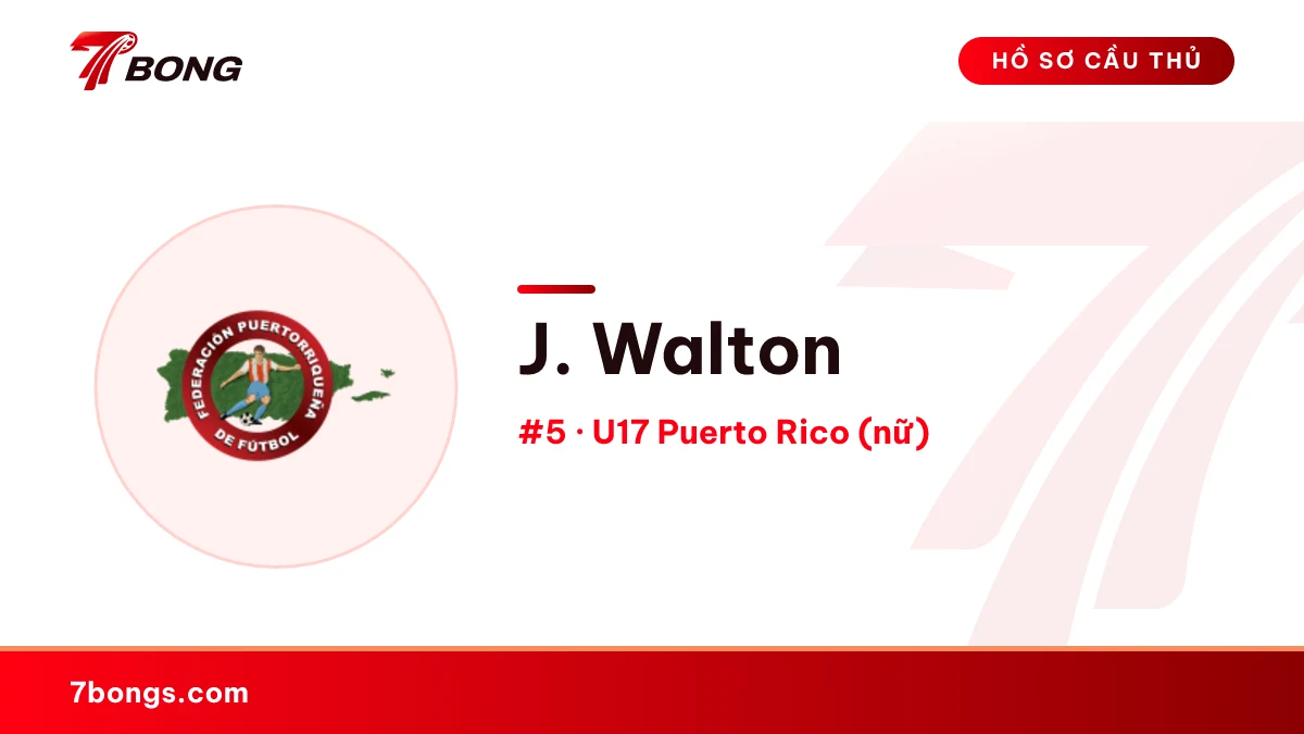 J. Walton — U17 Puerto Rico (nữ)