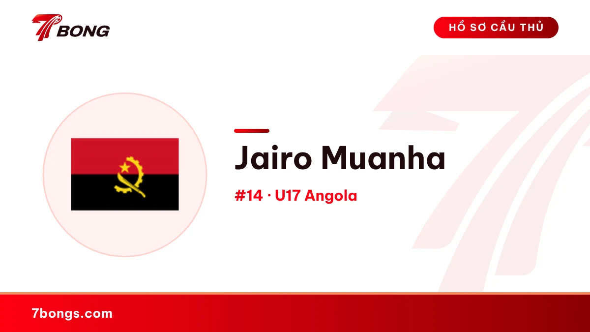 Jairo Muanha — U17 Angola
