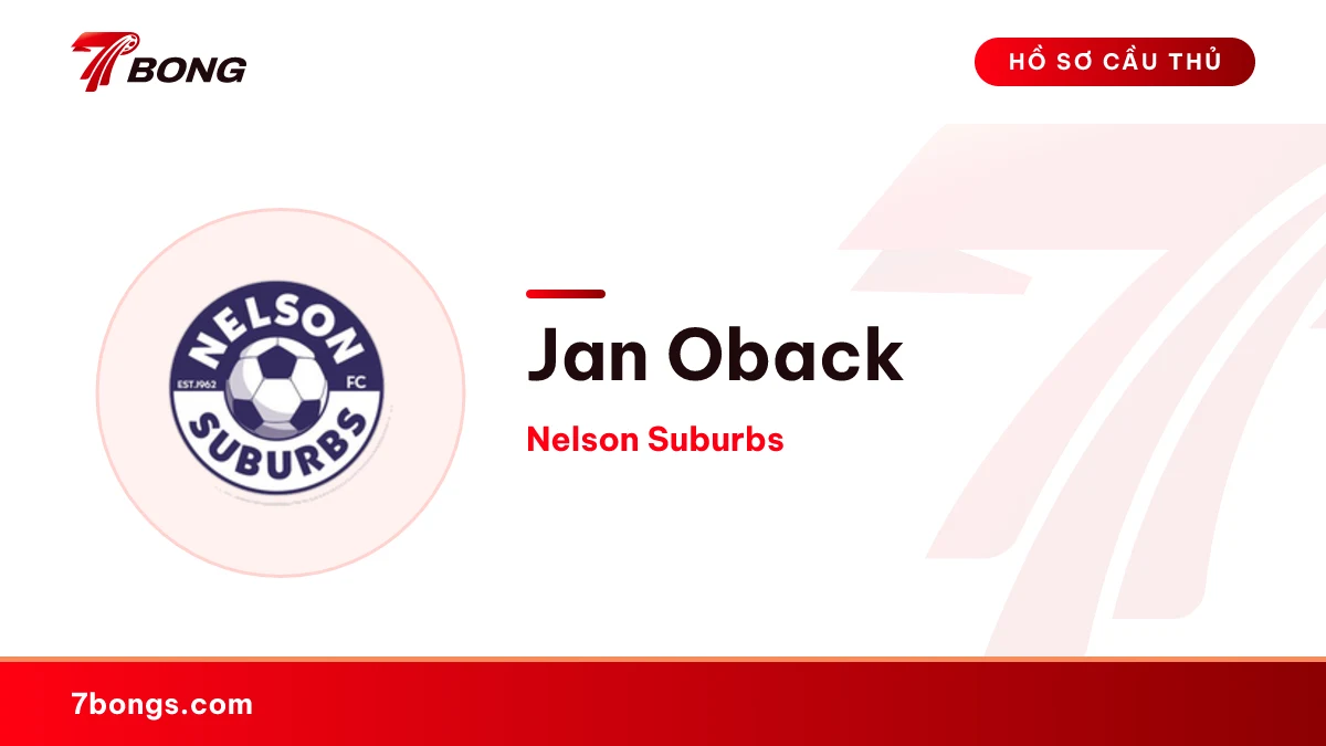 Jan Oback — Nelson Suburbs