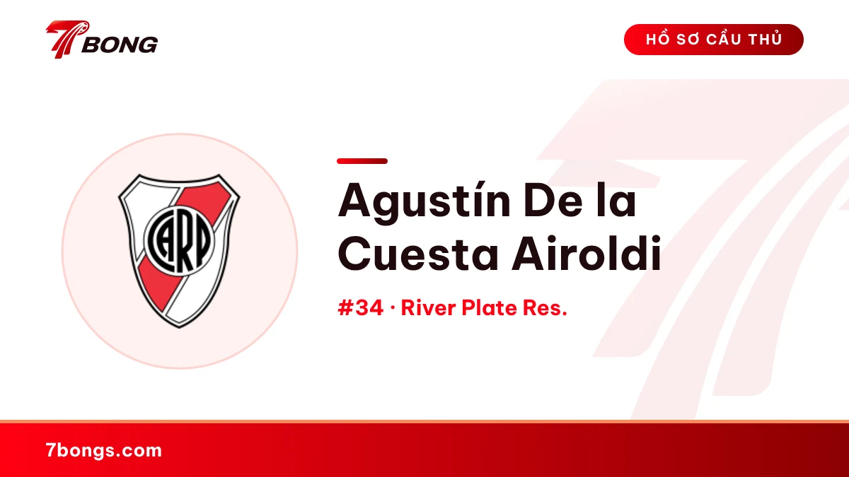 Agustín De la Cuesta Airoldi — River Plate Res.